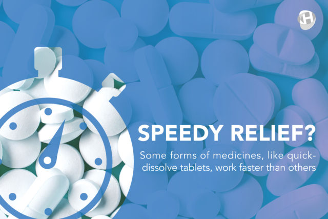 From Tablets to Liquid: Which Medications Work the Fastest?